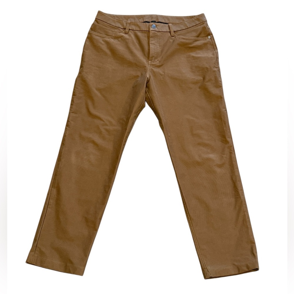 Lululemon ABC classic-Fit Utilitech 5 Pocket Pant Tan